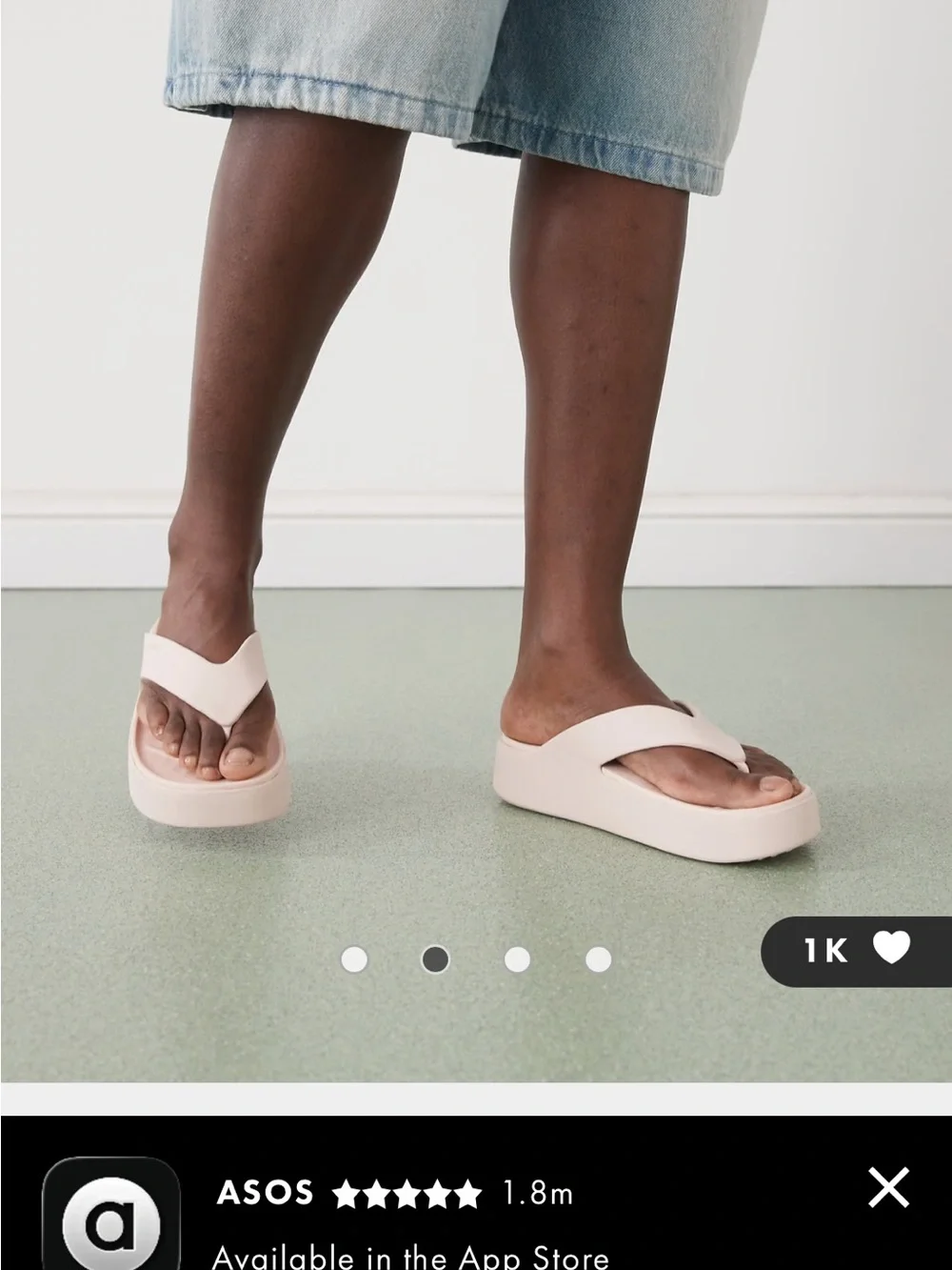 Crocs Gateway Quartz Blush Pink Platform Flip Flops Sandals